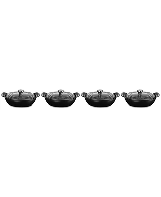 Le Creuset Enameled Cast Iron 4-Pc. Covered Mini Round Braiser Set