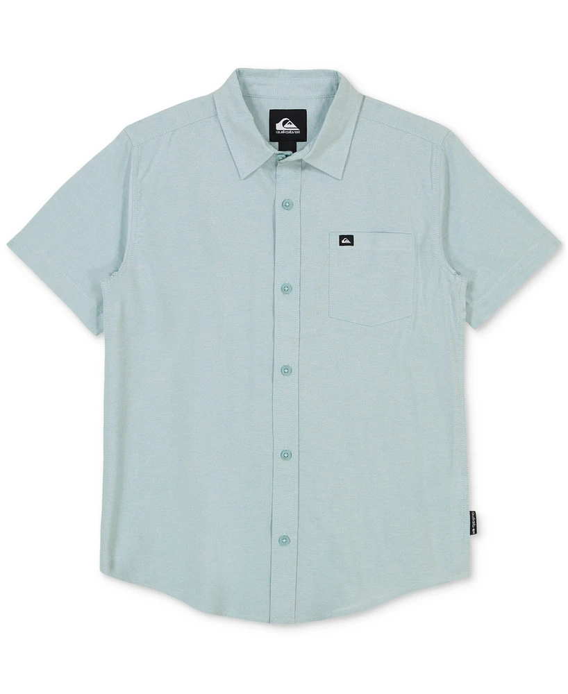 Quiksilver Big Boys Oxford Classics Woven Cotton Shirt