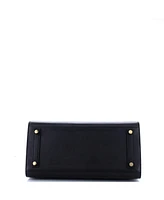 Pre-Owned HERMES Birkin 30 Handbag Black Epsom with Gold Hardware