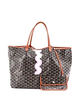 Pre-Owned Goyard Gm Saint Louis Tote Printed Coated Canvas