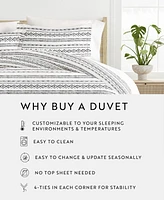 ienjoy Home Ultra Soft Romantic Damask 2-Pc. Duvet Cover Set, Twin/Twin Xl