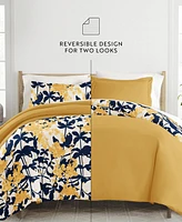 ienjoy Home Utra Soft Reversible -Pc. Duvet Cover Set