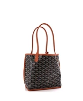 Pre-Owned Goyard Mini Anjou Reversible Tote Coated Canvas