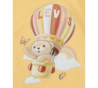 Levi's Baby Girls 2-Pc. Liv Flutter-Sleeve T-Shirt & Shorts Set