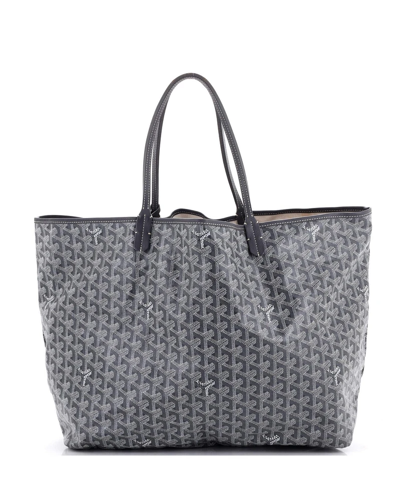 Pre-Owned Goyard Gm Saint Louis Tote Coated Canvas