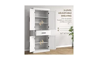 Kitchen Storage Cabinet and Sideboard with Spacious Storage for Home Organization