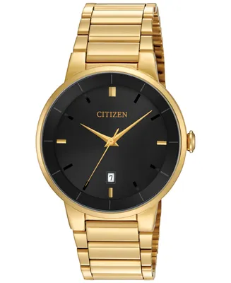 Citizen Men's Gold-Tone Stainless Steel Bracelet Watch 40mm BI5012