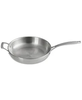 Le Creuset Essential Stainless Steel Shallow Round Frying Pan, 11"