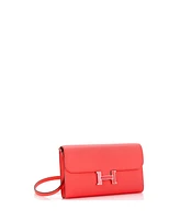 Pre-Owned HERMES Constance To Go Wallet Epsom