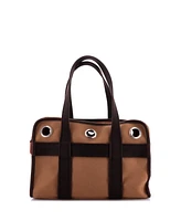 Pre-Owned HERMES Small Pet Dog Carrier Toile
