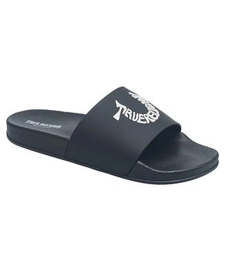 True Religion Men's Ti Logo Slide