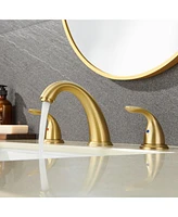 2 Handle Bathroom Sink Faucet