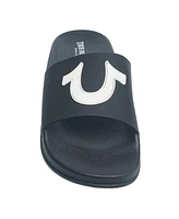 True Religion Men's 112 Logo Slide