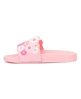 Olivia Miller Big Girls Cool Gurl Slide Slippers