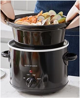 Elite Cuisine 3 Quart Slow Cooker Black