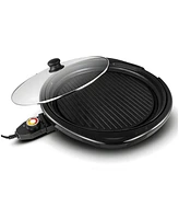 Elite Cuisine 14-Inch Electric Indoor Grill