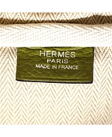 Pre-Owned HERMES 35 Victoria Ii Bag Clemence