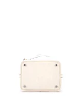 Pre-Owned HERMES Pm Cargo Picotin Lock Bag Canvas and Swift