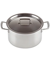 Le Creuset Classic Stainless Steel 6.25 Qt. Deep Round Stockpot