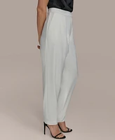 Donna Karan New York Women's Pleated Straight-Leg Pants
