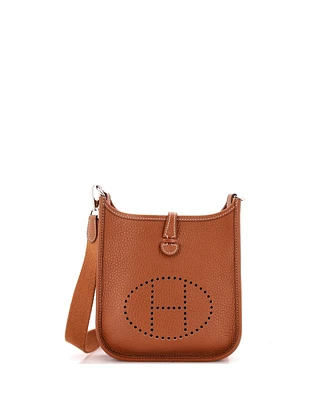 Pre-Owned Hermes Tpm Evelyne Bag Gen Iii Clemence