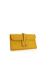Pre-Owned Hermes 29 Jige Elan Clutch Evercolor