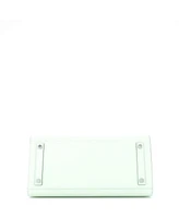 Pre-Owned Hermes Birkin 30 Handbag Green Epsom with Palladium Hardware