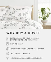 ienjoy Home Tranquil Sleep Patterned Duvet Cover Set, Twin/Twin Xl