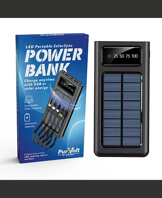 Led Portable Solarsync Power Bank – PoLED Portable Solarsync Power Bank – Power Anytime, Anywherewer Anytime, Anywhere