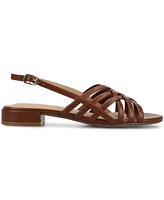 Journee Collection Women's Cassandra Round Toe Flat Sandals