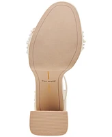 Dolce Vita Women's Peltin Embellished Two-Piece Platform Sandals