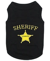 Parisian Pet Sheriff Dog T-Shirt