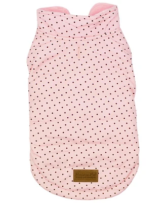 Parisian Pet Polka Dot Pink Dog Jacket