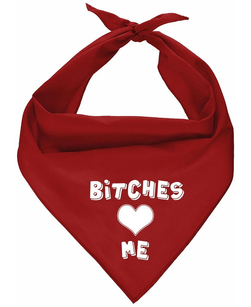 Parisian Pet Bitches Love Me Dog Bandana