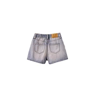 Cotton On Little/Big Girl's Sarai Pleat Front Denim Short