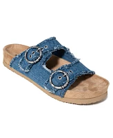 Minnetonka Women's Georgine Buckle Slide Sandals