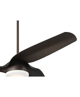 54" Casa Vieja Sierra Emperial Bronze Damp Led Ceiling Fan with Remote - Casa Vieja