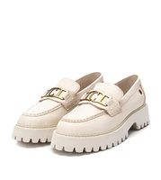 Women's Leather Penny Loafers Carmela Collection By Xti