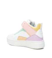 Women's Sneakers White With Multicolor Accent