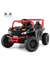 12V Kids Ride on Truck Off-Road Utv with Parental Remote and Lights