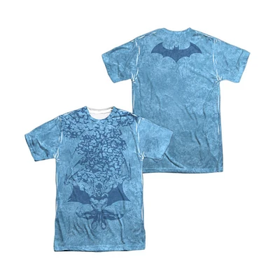 Batman Mens Within (Front/Back Print) Short Sleeve Adult 100% Poly Crew Tee / T-Shirt