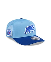 New Era Men's Light Blue Chicago Cubs 2025 Spring Training 9SEVENTY Stretch-Snap Hat