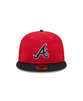 New Era Men's Red Atlanta Braves 2025 Spring Training 59FIFTY Fitted Hat