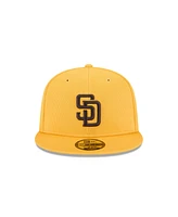 New Era Men's Yellow San Diego Padres 2025 Spring Training 59FIFTY Fitted Hat