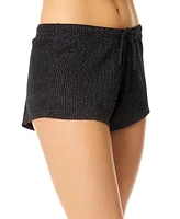 Salt + Cove Juniors' Metallic Swim Shorts, Exclusively at Macy's