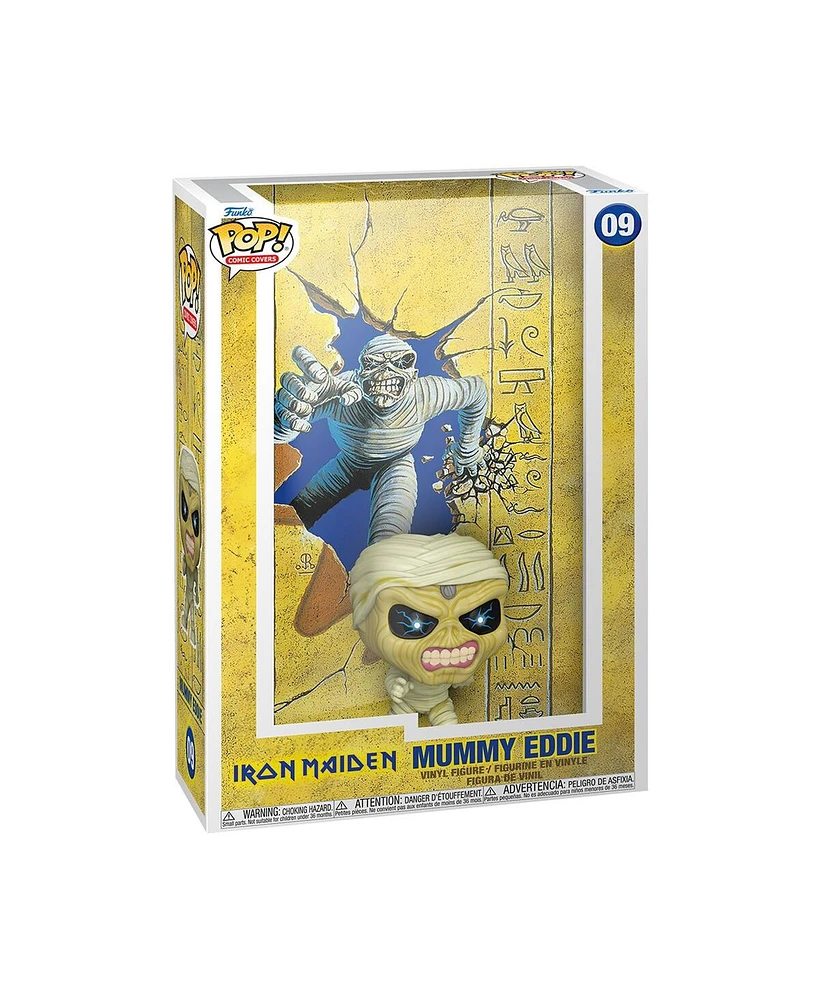 Funko Iron Maiden Powerslave 40th Anniversary Mummy Eddie Vinyl Figure Album Cover with Case