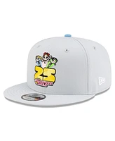 New Era Men's Gray The Powerpuff Girls 25th Anniversary 9FIFTY Snapback Hat