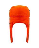 New Era Men's Orange Fc Cincinnati Trapper Knit Hat