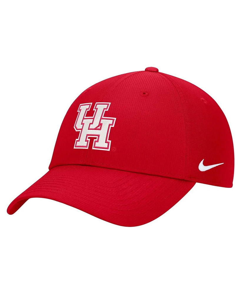 Nike Men's Red Houston Cougars 2024 Sideline Club Adjustable Hat