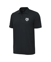 Antigua Charcoal Texas A M Aggies Tribute Polo